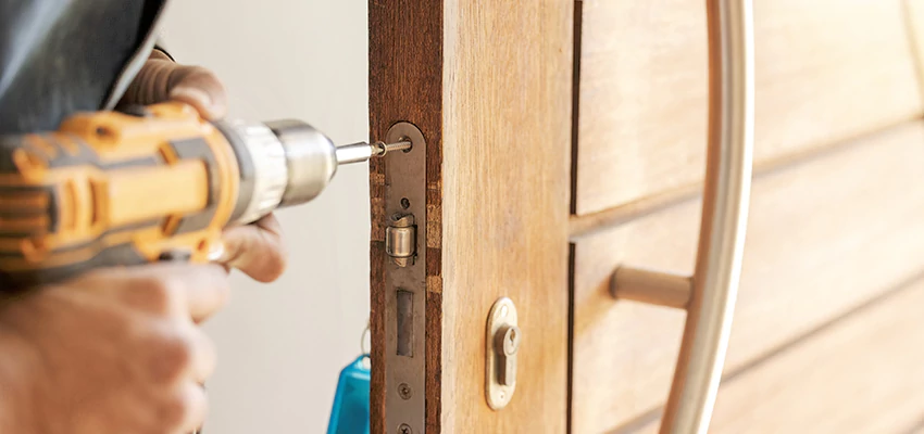 Mortise Broken Door Lock Repair in Hallandale Beach, Florida